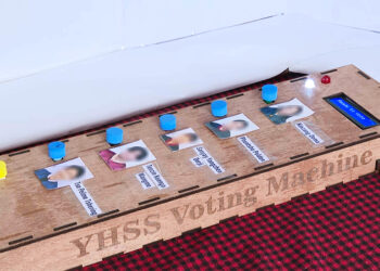 Yangchenphug HSS students build EVMs for school elections