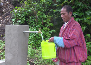 Narphung’s long wait for water ends with new water system