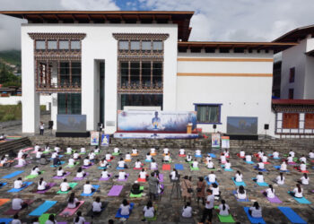 Bhutan marks International Day of Yoga with nationwide celebrations