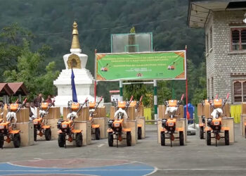 Over 400 power tillers distributed to boost agricultural farming in East