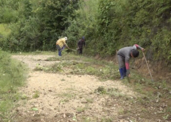 Peltari Chiwog’s long-awaited road blacktopping finally begins