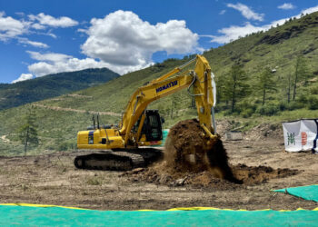 Construction of Jamjee Solar Photovoltaic Project in Thimphu begins
