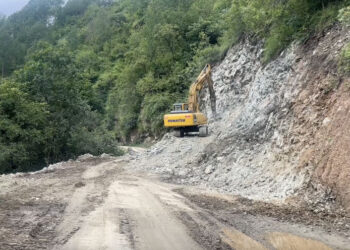 Monggar-Lhuentse Secondary National Highway widening underway, completion by 2027