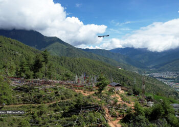 Pilot project explores drone use for critical services in remote Bhutan