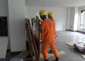 Renovation of Gelephu Mindfulness City’s first building driven by volunteers