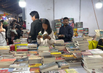 Book stall becomes youth favourite at Bumthang trade fair