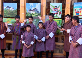 Draktsho East students bring their Art to Thimphu, hoping for inclusion and appreciation