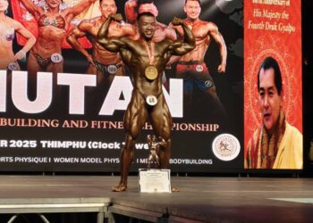Tsirang’s Mahalal Rai wins Mr Bhutan Title at 14th National Bodybuilding Championship