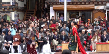 Paro street becomes a runway for Bhutan’s first Fashion Week