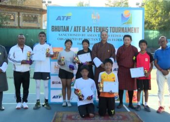 Bhutanese juniors shine at ATF U-14 tennis tournament in Thimphu