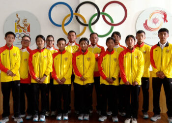 Nine young Bhutanese athletes set for Asian Youth Games 2025