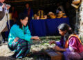 Her Majesty Queen Mother Dorji Wangmo Wangchuck on Royal tour to Zhemgang