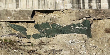 Slope erosion damages Dagachhu Hydropower Plant’s headrace channel, restoration in full swing