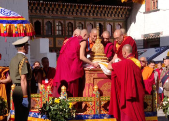 Sacred Buddha relics from India arrive in Bhutan