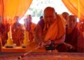 Kalachakra Mandala dissolved into Wangchhu River, marking sacred conclusion of empowerment