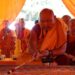 Kalachakra Mandala dissolved into Wangchhu River, marking sacred conclusion of empowerment