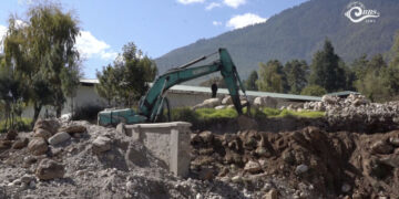 Dechencholing bridge construction begins, bringing relief to residents