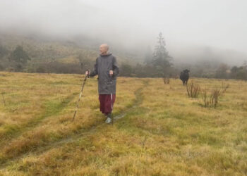 British nun Ani Pema Deki completes 400km trek from Haa to Trashigang, raising over Nu 9 M for children with disabilities