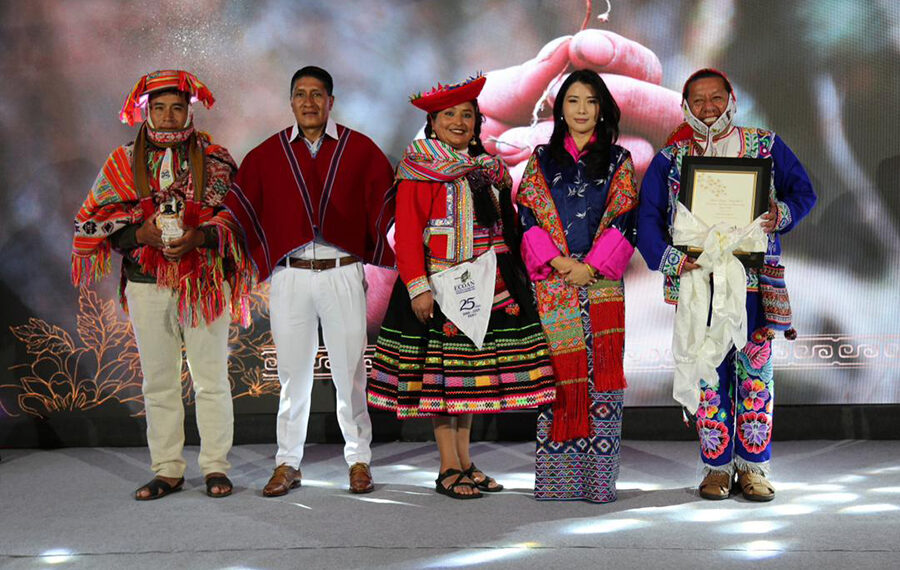 BTFEC and Accion Andina recognised for outstanding conservation efforts