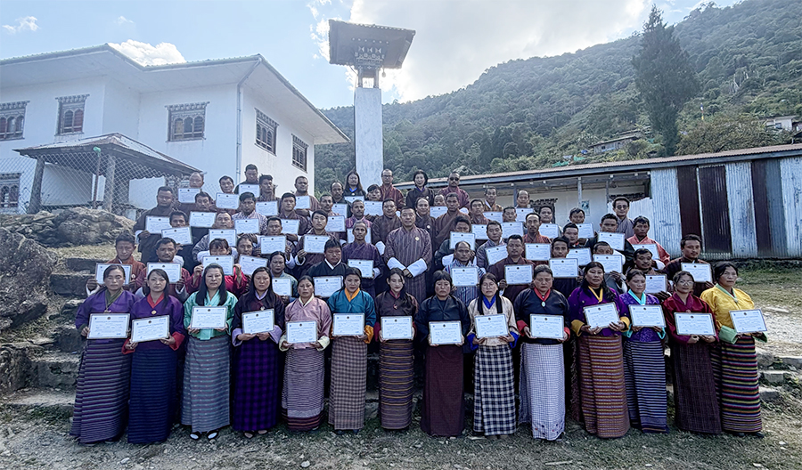 Chhukha village health workers call for regular training to ensure timely community health care