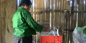 Women’s group in Dechhenling revive cotton cultivation with machine support