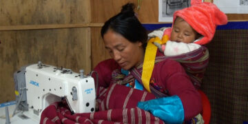 Tailoring training in Merak makes traditional dress easier to stitch, Trashigang