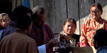Beekeeping training to open new livelihood opportunities for farmers of Mikuri Village, Pema Gatshel.