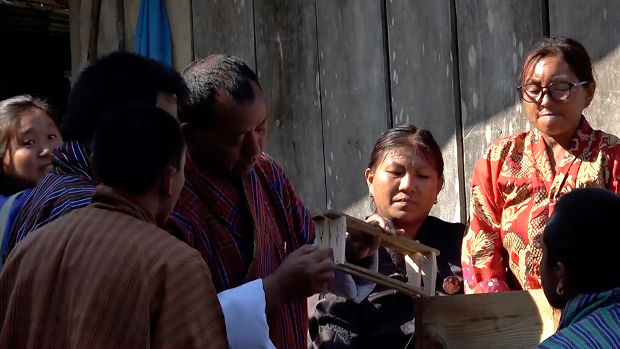 Beekeeping training to open new livelihood opportunities for farmers of Mikuri Village, Pema Gatshel.
