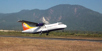 First international flight takes off from Gelephu