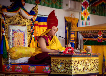 Thousands of devotees gather in Samtse for 45-day Peling Choekhor transmission