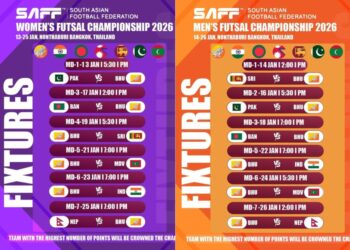 Bhutan to take part in first-ever SAFF Futsal Championship in Thailand