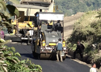 Newly blacktopped road brings relief to residents of Tsirang’s Kapazhing Chiwog