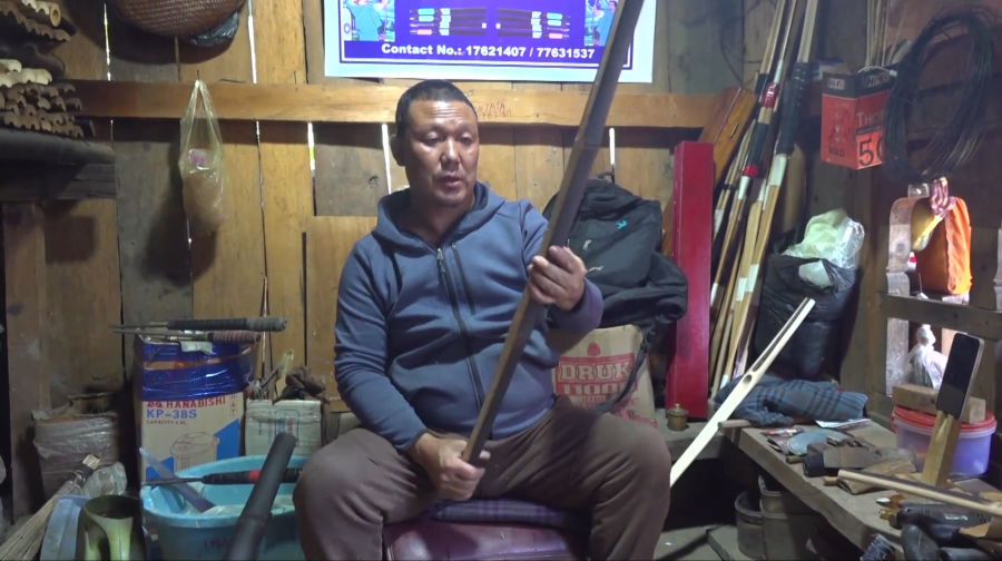 Traditional archery craft brings steady income to artisans in Punakha