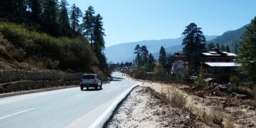 Pangrizampa–Chhamina road upgrade brings safer and smoother travel, Thimphu