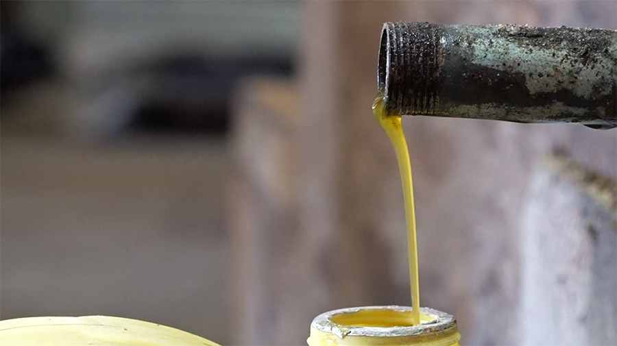 Non-functional oil expeller forces Haa villagers to extract mustard oil in Paro