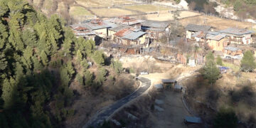Newly blacktopped road eases travel and trade in Uesu Gewog, Haa