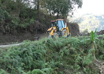Road improvement works begin on Kilkhorthang–Dunglagang road, Tsirang