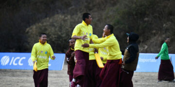 Monks and nuns take to cricket field in first-ever cricket championship