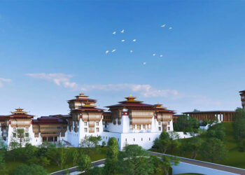 Construction of Shambala Dzong begins in GMC
