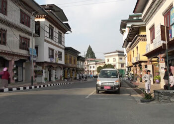 Municipal’s new goods display restrictions leave Damphu shopkeepers unhappy, sales affected