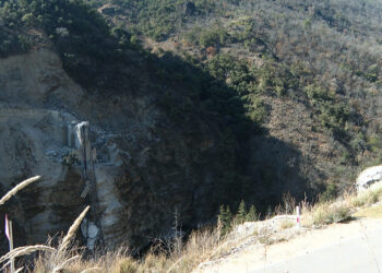 Pre-construction work underway for new bridge across Wangchhu along Damchu–Haa road