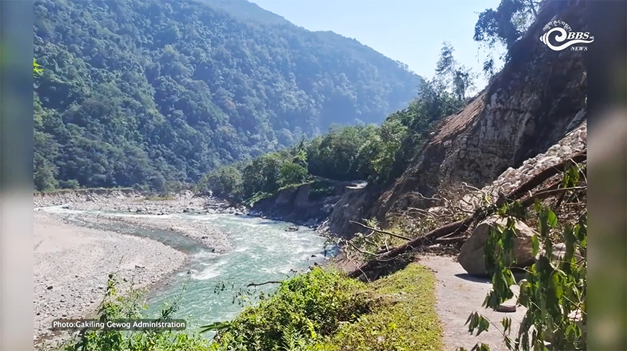 Landslides, floods leave Gakiling roads vulnerable ahead of monsoon, Haa