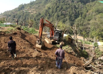 Over 100 acres of sloped farmland developed to boost productivity in Tsirang