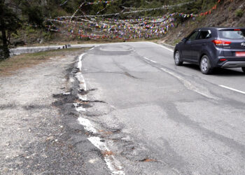 Repairs planned for worsening Simtokha–Dochula highway