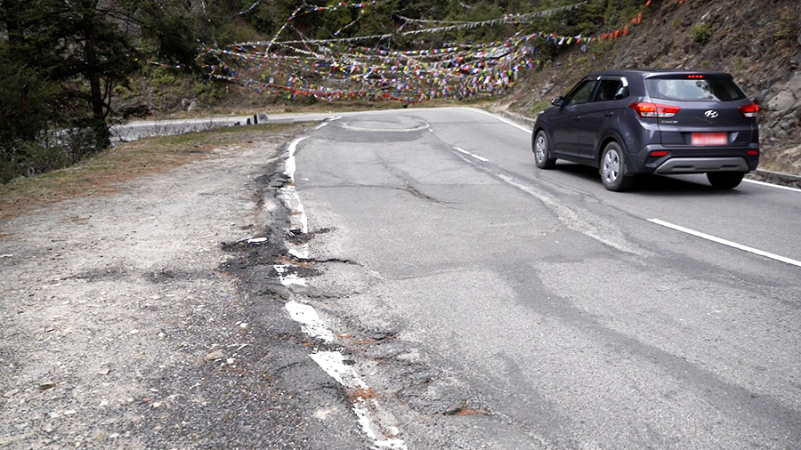 Repairs planned for worsening Simtokha–Dochula highway