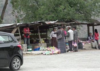Roadside vendors seek market shed at Sunkosh tri-junction