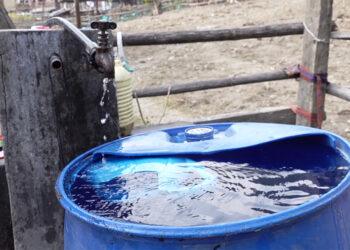 Water drips, not flows, in remote Suzung Village
