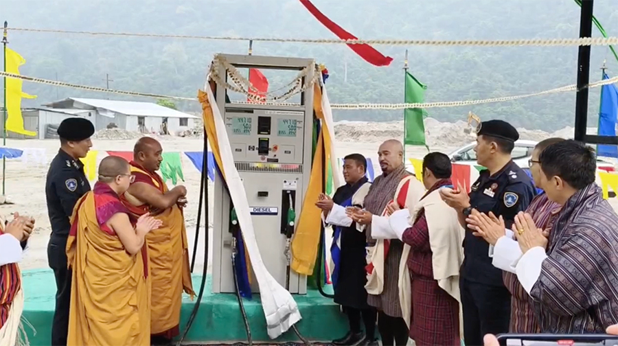Fuel depot for heavy vehicles opens in Amochhu to ease congestion