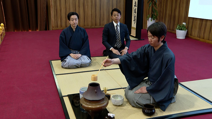 Bhutanese experience centuries-old Japanese tea ceremony