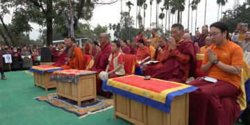 Mass volunteerism by Pedling Yabsey Sum devotees in GMC
